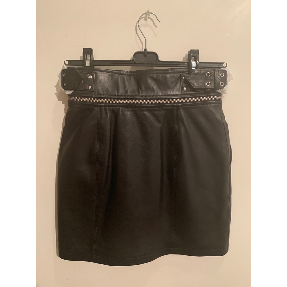 NWOT- The Kooples Black Mini Pencil Skirt Night Out - Picture 9 of 9